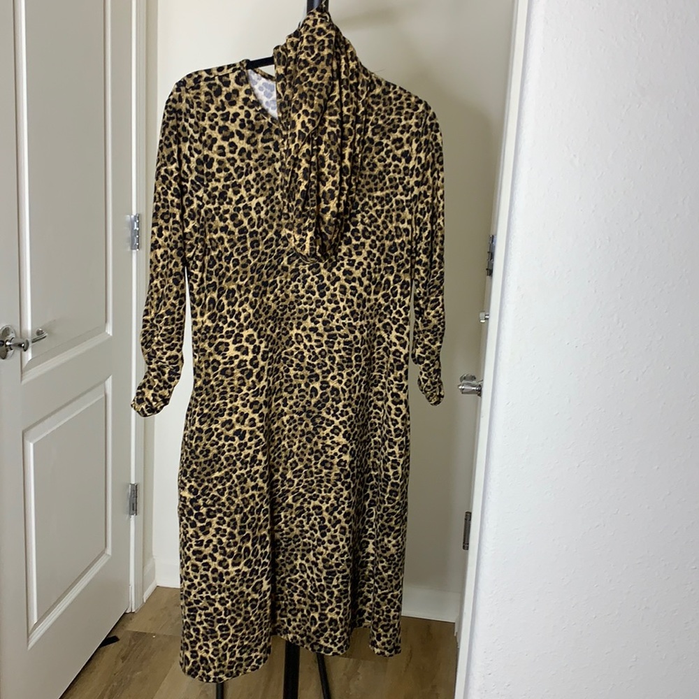 Dress w/ Matching Scarve